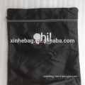 210D polyester Custom drawstring bags with zipper